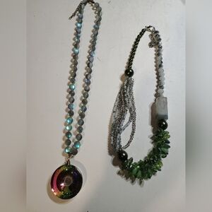 2 Beaded Necklace Set